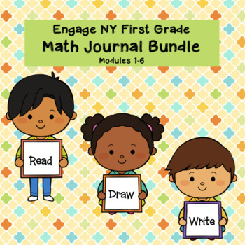 Preview of EngageNY Math Journal Grade 1 Bundle