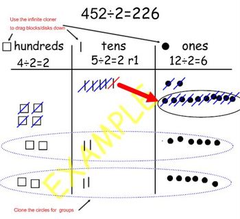 Division Using Place Value Chart