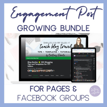 Preview of Engagement Posts for Facebook Groups Growing Bundle