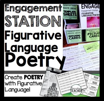 Preview of Engagement Station: Figurative Language Poetry