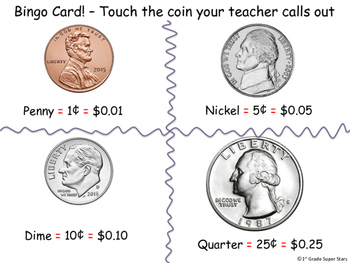 Engaging Activities and Centers - Pennies, Nickels, Dimes, and Quarters