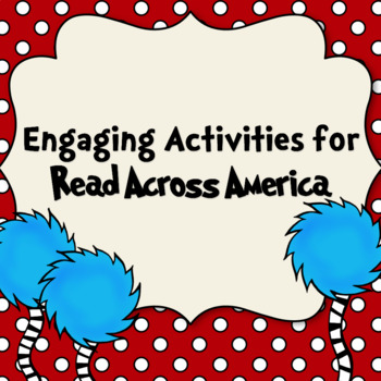 Preview of Engaging Activities for Read Across America Week Primary Grades Just Add Books