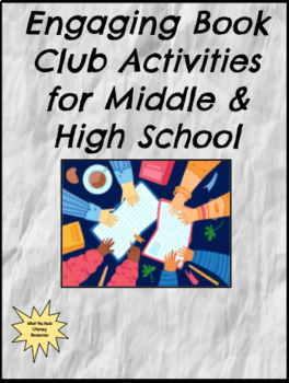 Preview of Engaging Book Club Activities for Middle & High School
