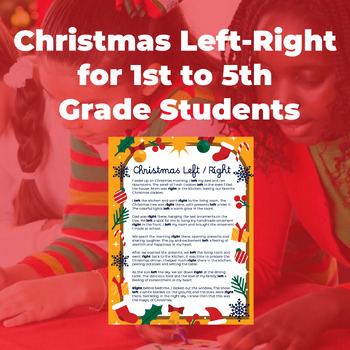 Preview of Engaging Christmas Left-Right Game: Festive Classroom Activity for Holiday Fun
