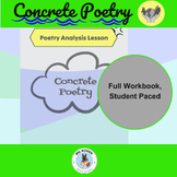 Engaging Concrete Poetry Lesson: Student Paced, Interactive