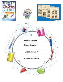 Preview of Engaging, Fun Stem Science Experiments and Complete lesson plans over 115 pages