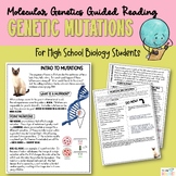 Engaging Genetic Mutations Guided Reading Packet: HS Biolo