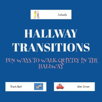 Preview of Engaging  Class Line Silent Hallway Transitions Activities