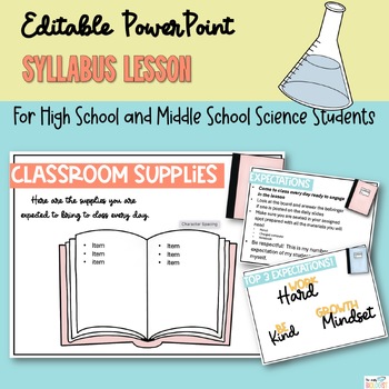 Preview of Engaging High School Science Syllabus Lesson: PowerPoint Lesson for HS Students