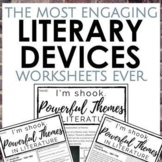 Distance Learning: Literary Devices Worksheets for Secondary ELA