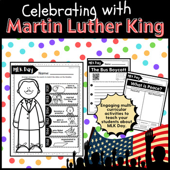Preview of Engaging Martin Luther King Activities | Teach Cultural Diversity | ELA Focused