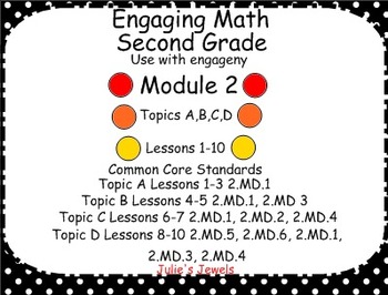 Preview of Engage NY Math (Eureka) Module 2 for Second Grade Smart Board