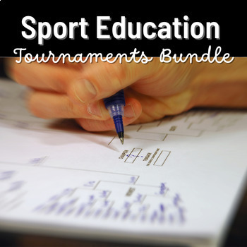 Preview of Engaging Middle School PE Game Play Tournament & Sport Education Bundle