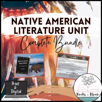 Preview of Engaging Native American - Indigenous People Literature Unit Bundle GOOGLE