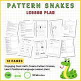 Engaging PreK Math: Create Pattern Snakes, Learn Positiona