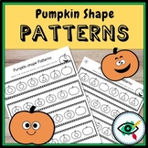 Engaging Pumpkin Shape Patterns Worksheets For Kids