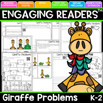 Preview of Giraffe Problems Read Aloud Lessons, Craft and Reading Comprehension Activities