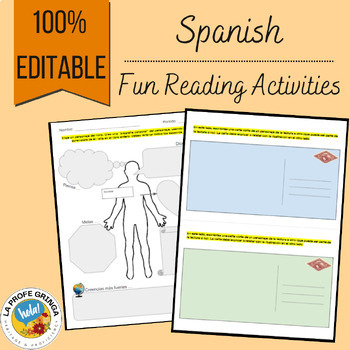 Preview of Engaging Reading Activities for the Spanish Classroom