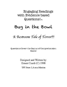 Preview of Engaging Readings with Evidence Based Questions #1: Bug in the Bowl