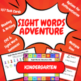 Engaging Sight Words Sentences with CVC Words for Kindergarten