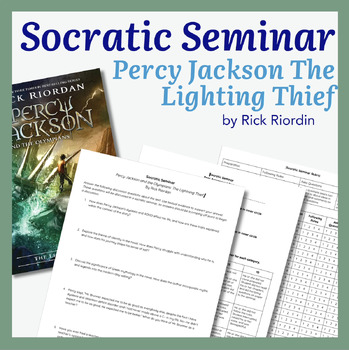 Preview of Engaging Socratic Seminar Resources for Percy Jackson: The Lightning Thief