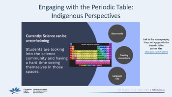 Preview of Engaging with the Periodic Table:  Indigenous Perspectives