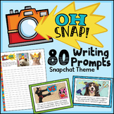 Back to School Activities - 80 Daily Writing Prompts - First Week Day of School