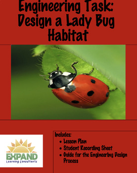 Preview of Engineering Activity: Design a Ladybug Habitat