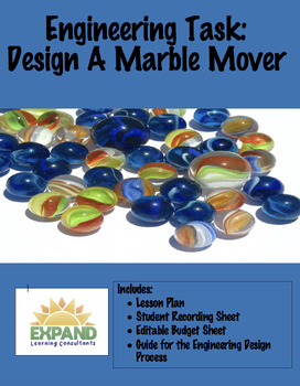 Preview of Engineering Activity -  Design a Marble Mover