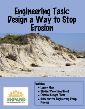 Preview of Engineering Activity - Design a Way to Stop Erosion