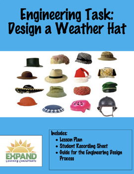 Preview of Engineering Activity - Design a Weather Hat