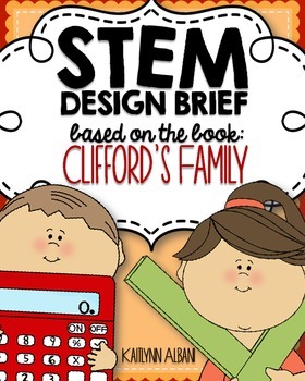 Preview of Engineering Books to Brief Design Process Clifford the Dog STEM