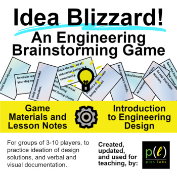 Preview of Engineering Brainstorming Game for 3-10 Players: Idea Blizzard!