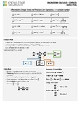 Engineering Calculus - Introduction to Derivatives