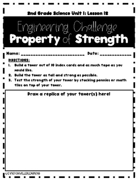 Preview of Engineering Challenge: Property of Strength