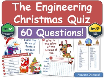 Preview of Engineering Christmas Quiz!