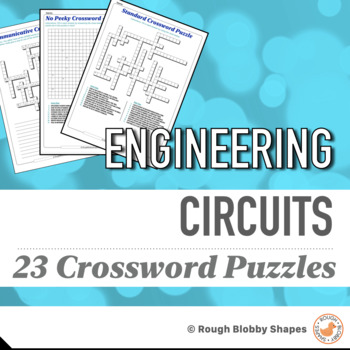 Preview of Engineering - Circuits - Crosswords