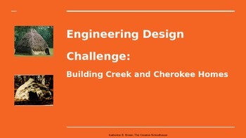 Preview of Engineering Design Challenge: Building Creek and Cherokee Homes
