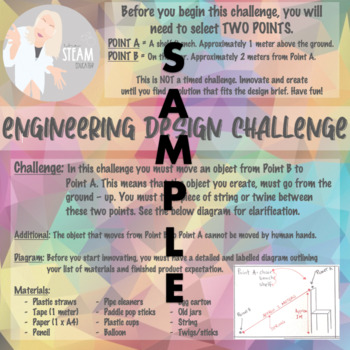 Preview of Engineering Design Challenge 'Point A and Point B'