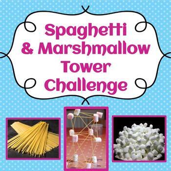 Preview of Engineering Design Challenge: Spaghetti & Marshmallow Towers 