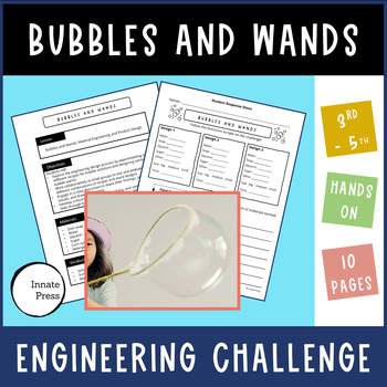 Preview of Engineering Design Process Challenge - Bubbles and Wands Science Collaboration