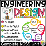 Engineering Design Complete Unit  {NGSS 3-5-ETS1 and MS-ET