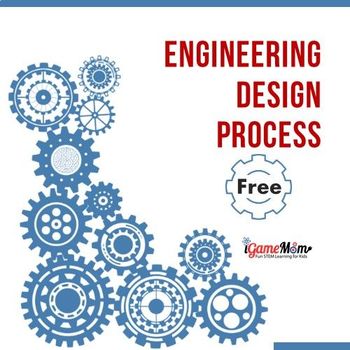 Preview of Engineering Design Process Chart and Worksheet
