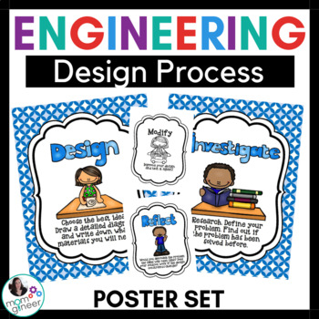 Preview of Engineering Design Process Bulletin Board Posters