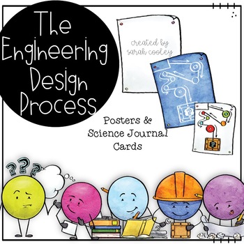 Preview of Engineering Design Process Posters and Journal Cards