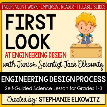 Preview of Engineering Design Process Self-Guided Digital Lesson | Distance Learning