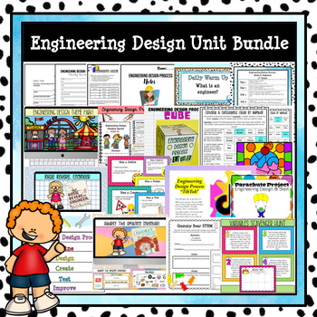 Preview of Engineering Design Process Unit Bundle *NGSS Aligned*