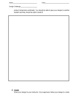 Engineering Design Process Worksheet by STEM Doctor | TpT