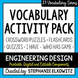 Engineering Design Vocabulary Activities | Flashcards, Qui