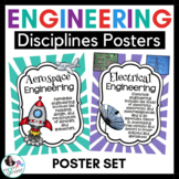 Engineering Disciplines Bulletin Board Posters